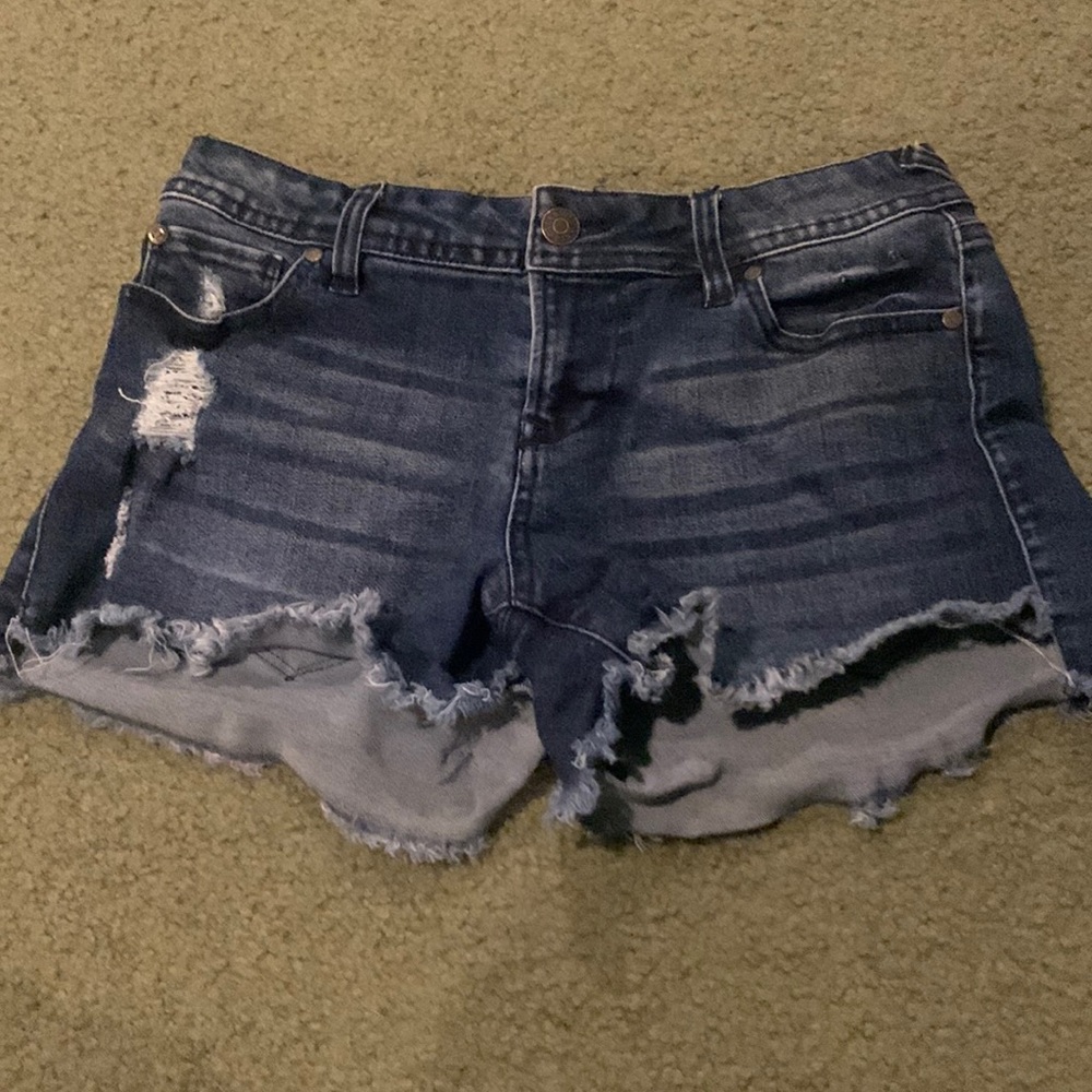 NWOT Distressed Jean Shorts
